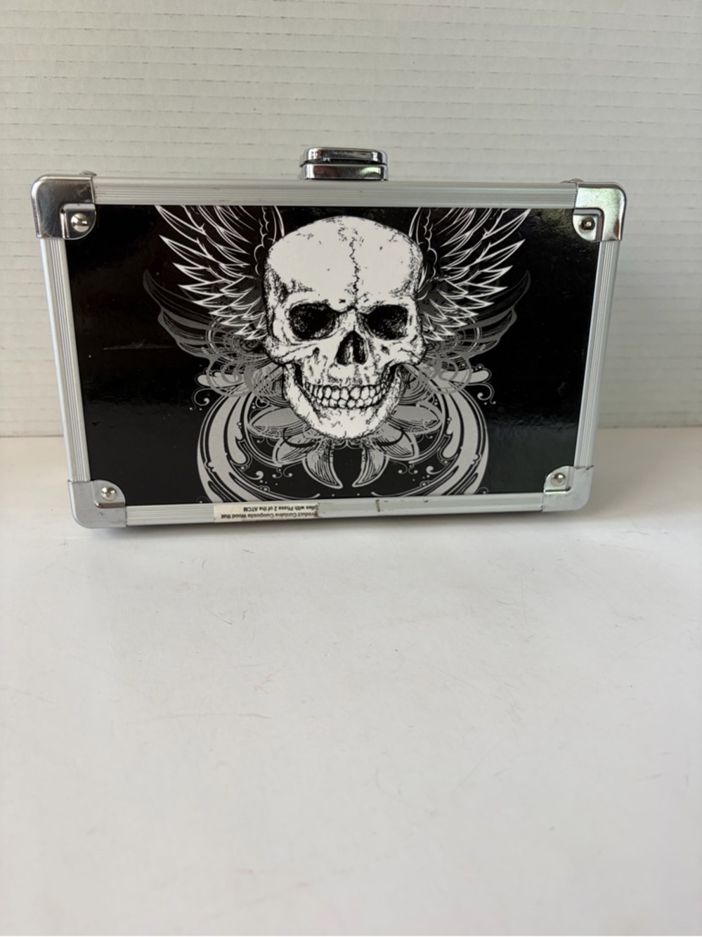 Vaultz skull pencil box
